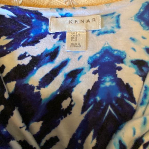 Super comfortable slip on dress. Tie dye pattern - Picture 3 of 4